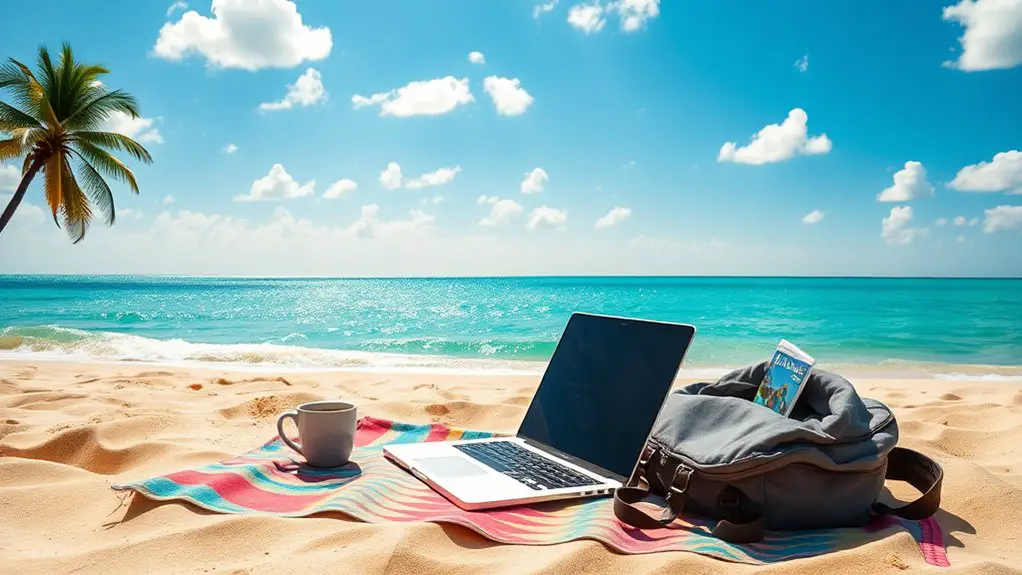 remote work travel tips