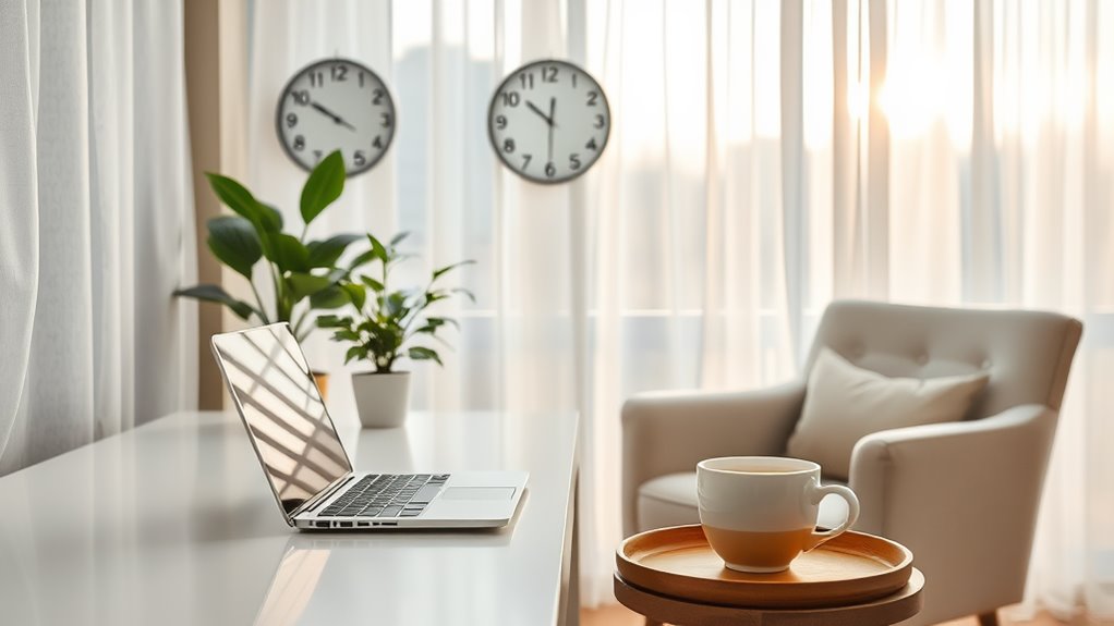 set work life boundaries