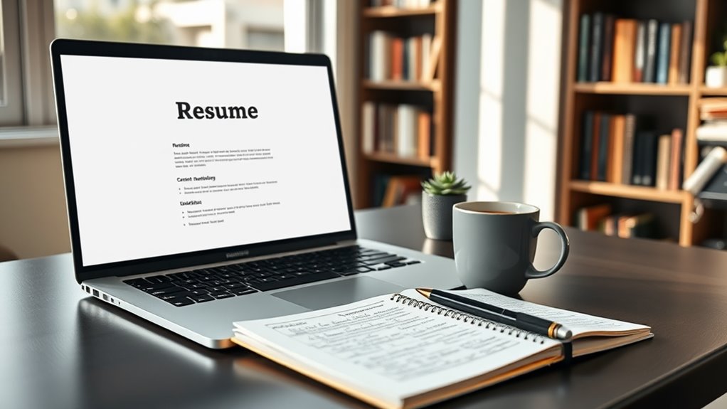 standout resume and cover letter