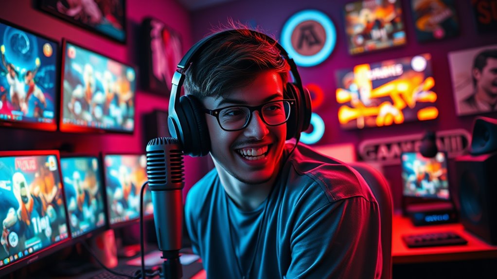 streaming gameplay for profit