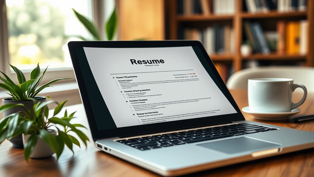 strong resume for remote jobs