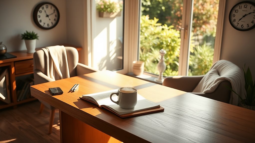 structured routine enhances productivity