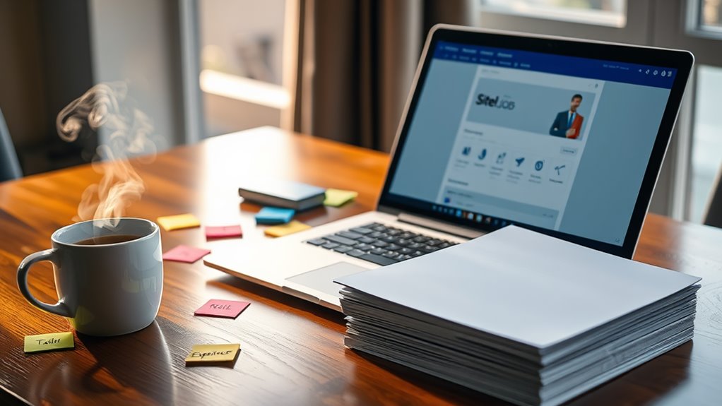 tailor application for success