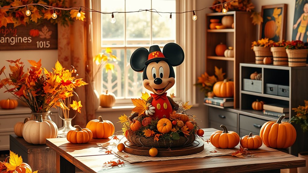 thanksgiving disney home office