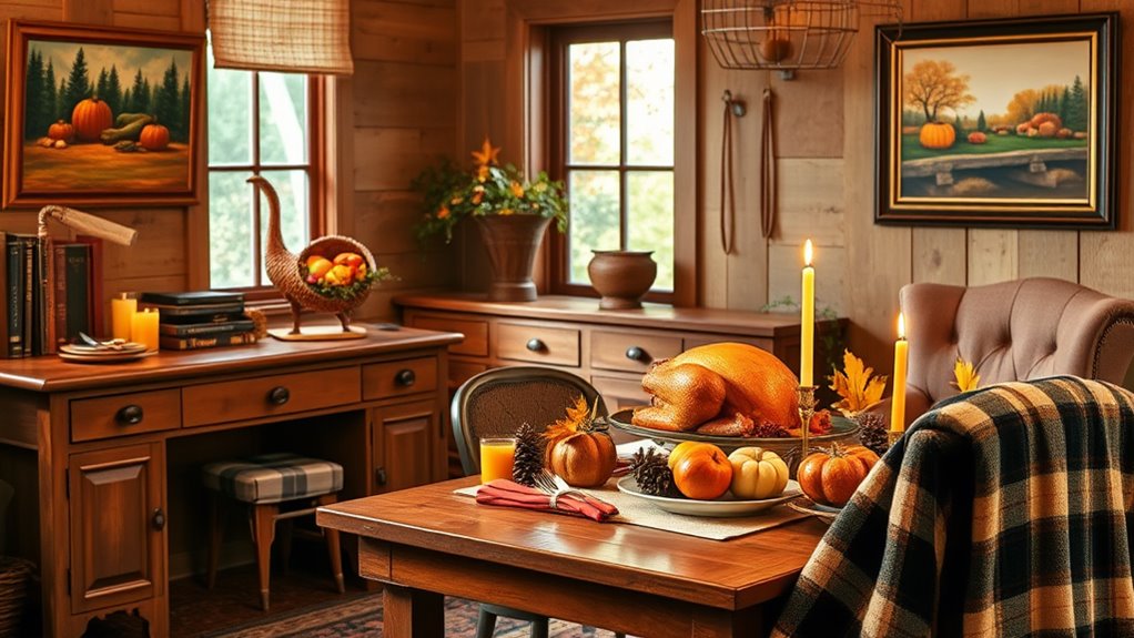 traditional thanksgiving virtual backgrounds