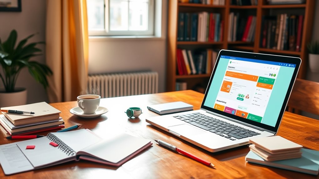 variety of writing options