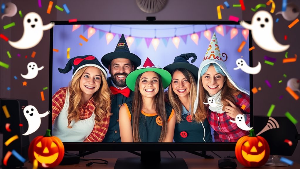 virtual costume contest excitement