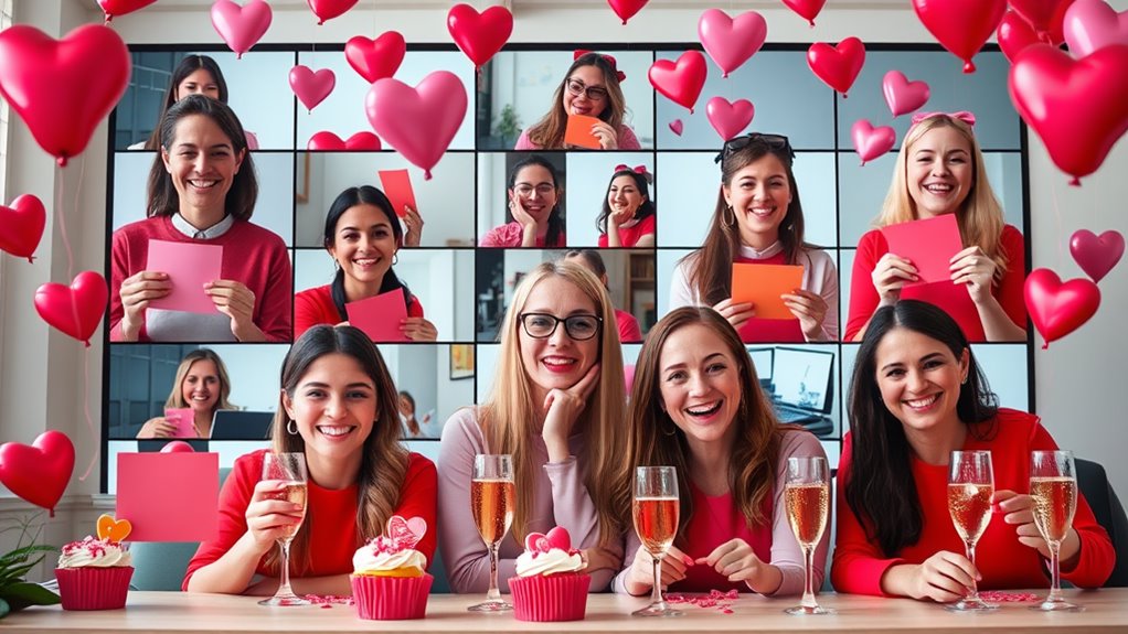 virtual valentine s day celebration