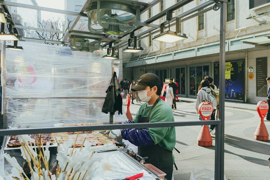 feet picture market safety