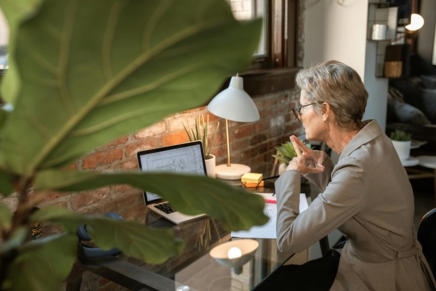 ergonomic workspace for productivity