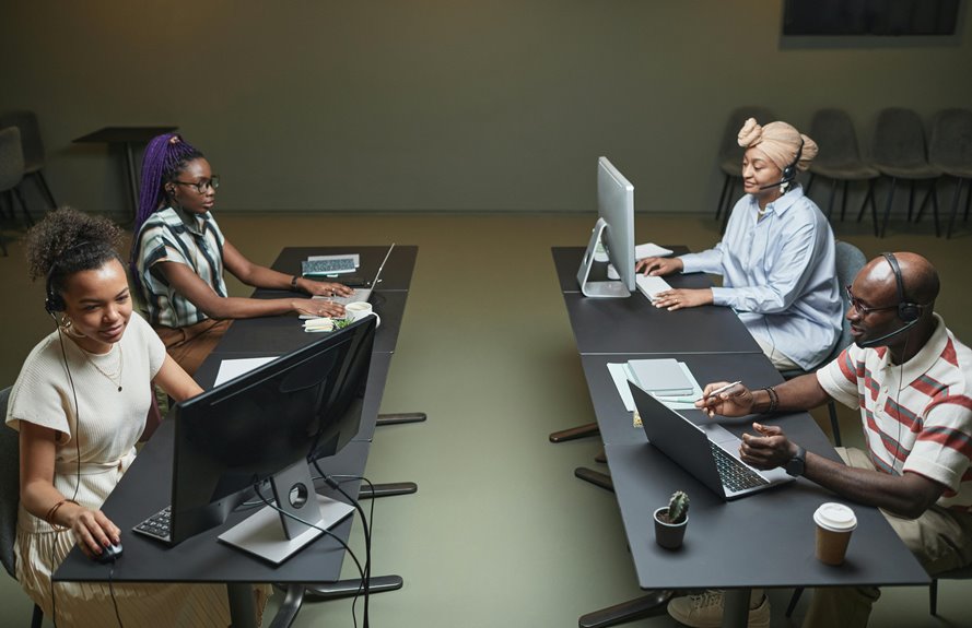 vertical mice in offices